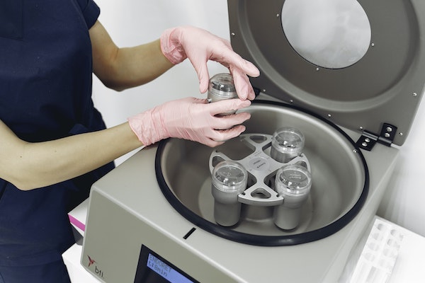 Centrifuge image for PRP